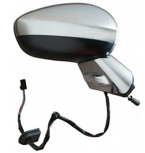 Fits Citroen C3 2010-2016 Door Wing Mirror Electric Chrome Cover & Base Indicator Temp. Sensor Driver Side - image 2