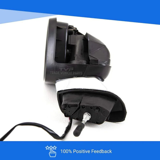 Fits Citroen C3 2010-2016 Door Wing Mirror Electric Primed W/Ind Chrome Base Passenger Side - image 4