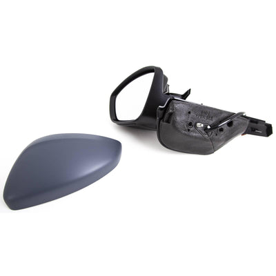 Fits Citroen C3 2017- Door Wing Mirror Electric Heated Primed Cover With Indicator Lamp Passenger Side - tradevehicleparts.co.uk