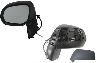 Fits Citroen C3 Picasso 2009-2017 Door Wing Mirror Electric Heated Powerfold Primed Cover Passenger Side - tradevehicleparts.co.uk