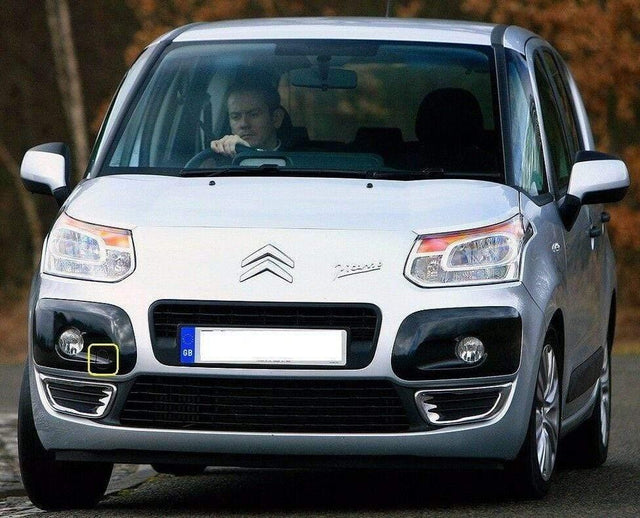 Fits Citroen C3 Picasso 2009-2013 Front Bumper Towing Eye Cover Mat-Black  - image 4