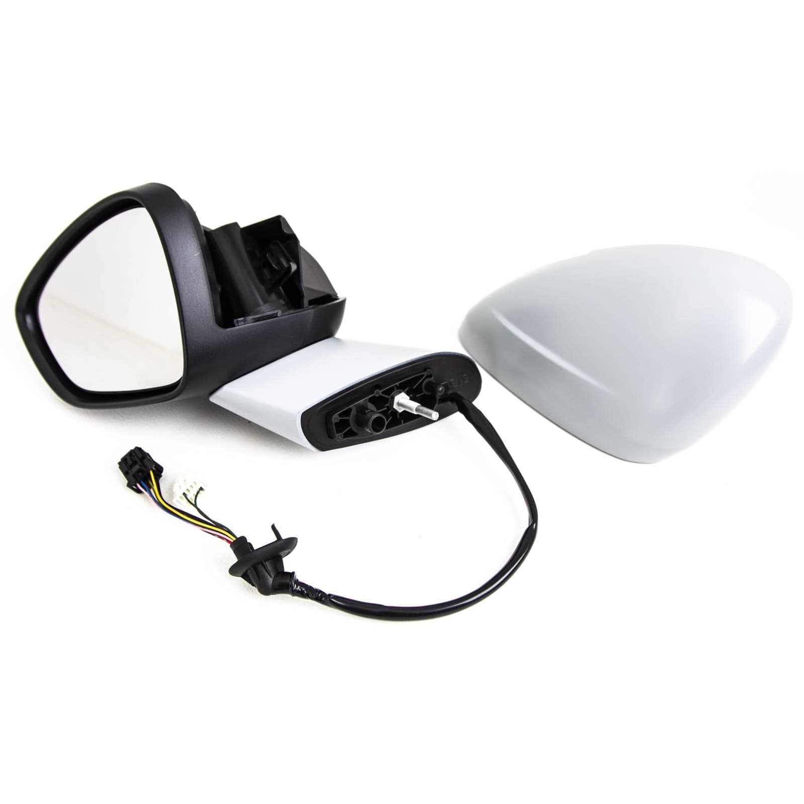 Citroen C4 Grand Picasso 2013- Door Wing Mirror Electric Heated Powerfold Primed Cover W/ Indicator & Foot Light Passenger Side