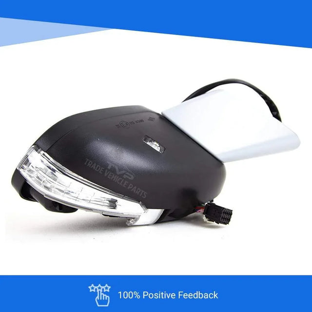 Fits Citroen C4 Picasso 2013- Door Wing Mirror Electric Heated Powerfold Primed Cover W/ Indicator & Foot Light Passenger Side - image 4