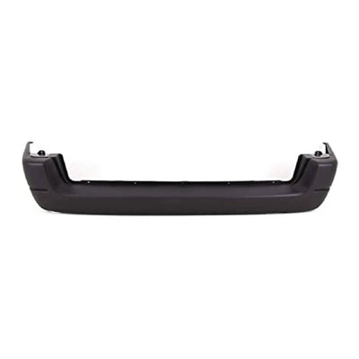 Fits Citroen Berlingo 1998-2008 Rear Bumper Black Without Sensor Holes - tradevehicleparts.co.uk