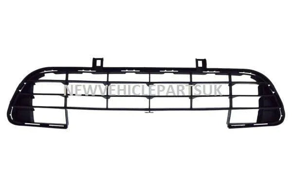 Fits Citroen C3 2005-2010 Front Lower Centre Bumper Grille Mat-Black Not Vtr Models - image 2