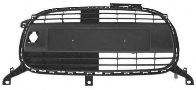 Fits Citroen C1 2009-2012 Front Bumper Grille Lower Centre Black - tradevehicleparts.co.uk
