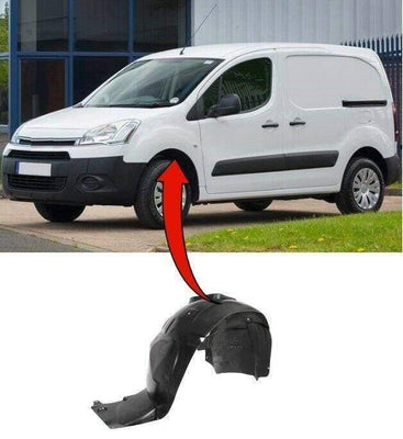 Fits Citroen Berlingo 2008-2018 Front Wing Splash Guard Arch Liner Passenger Side - tradevehicleparts.co.uk