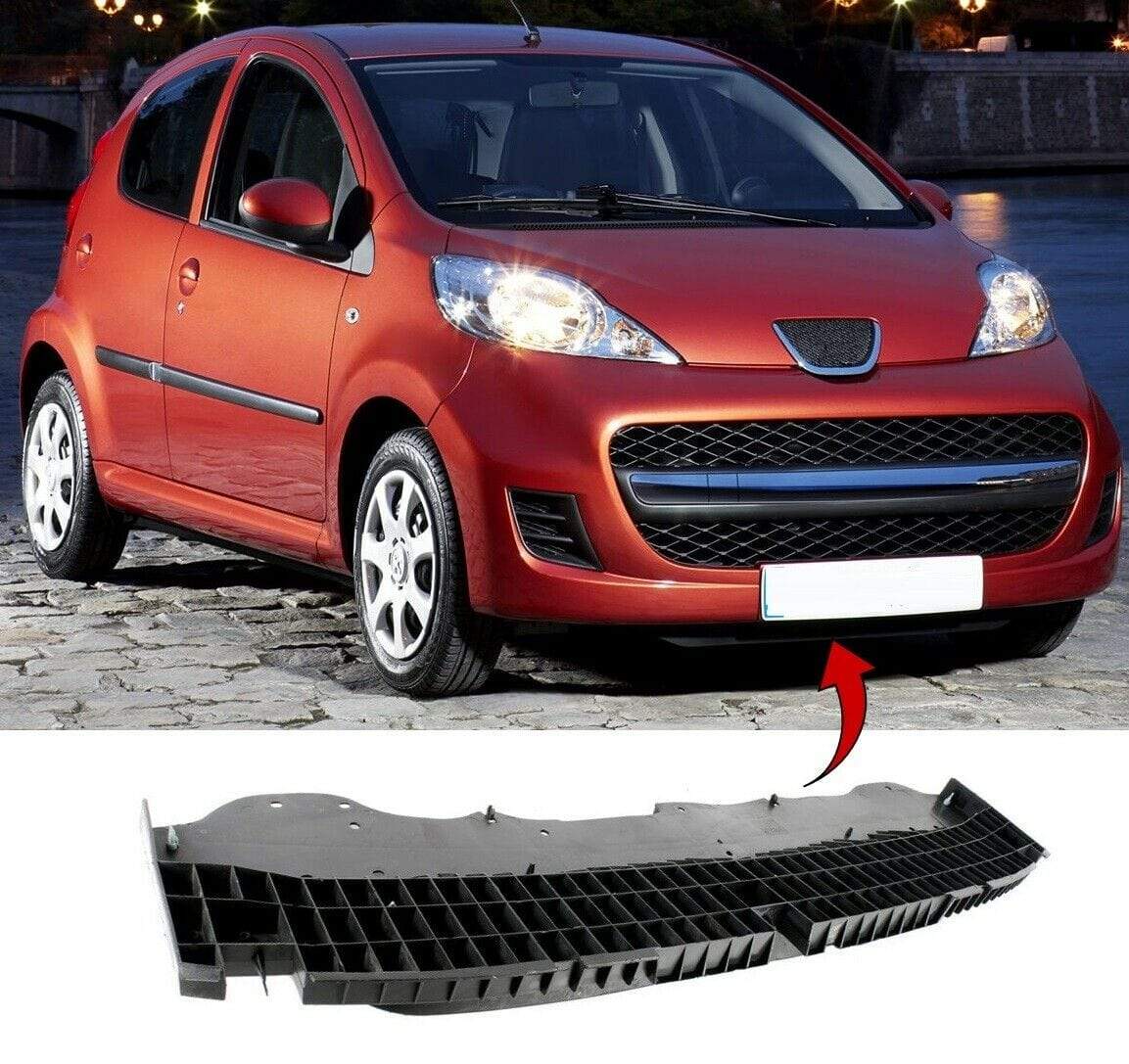 CT1276C Peugeot 107 2005-2012 Front Bumper Absorber