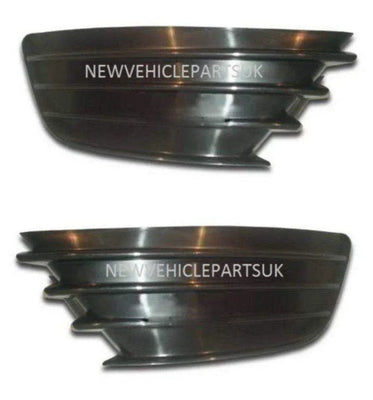 Fits Citroen C4 2004-2008 Front Bumper Fog Grille No Lamp Hole Pair Left & Right - tradevehicleparts.co.uk