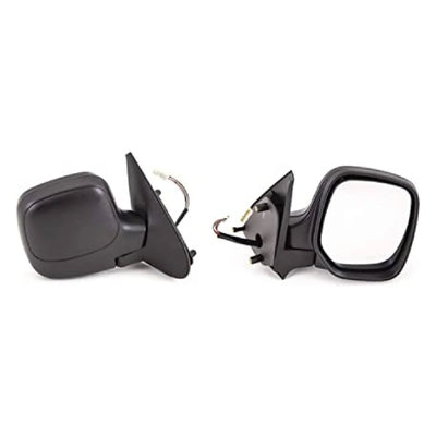 Fits Citroen Berlingo 1998-2008 Door Wing Mirror Electric Heated Black Right Side - tradevehicleparts.co.uk