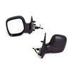 Fits Citroen Berlingo 1996-2008 Door Wing Mirror Heated Manual Mat Black Left Side thumbnail