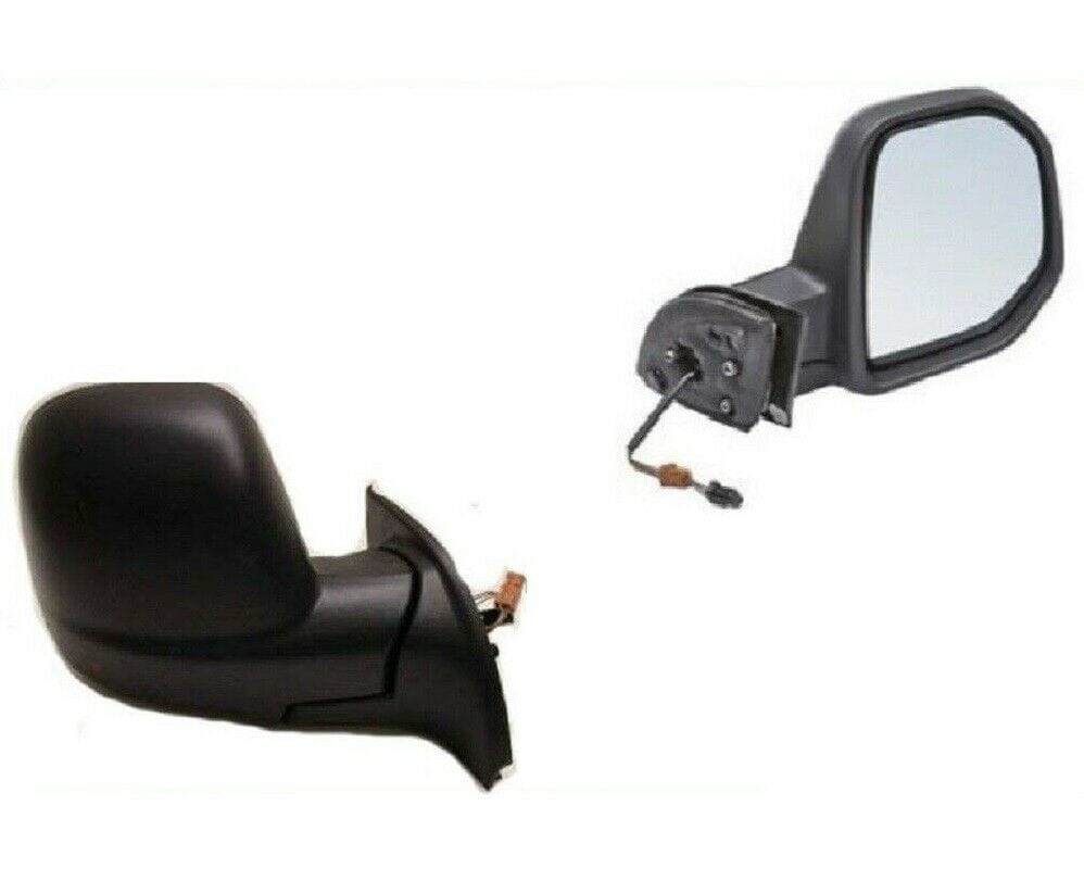 CT4007A Citroen Berlingo 2008-2012 Door Wing Mirror Heated Electric Black Driver Side