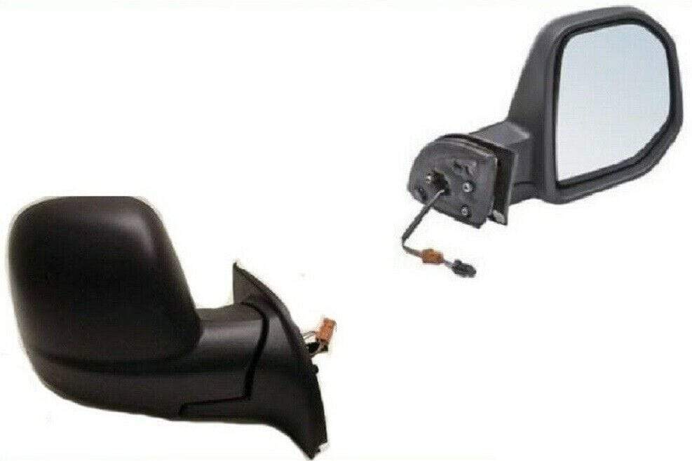 CT4007B Peugeot Partner 2008-2012 Door Wing Mirror Heated Electric Black Driver Side