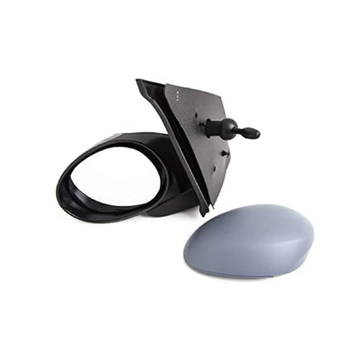 Fits Toyota Aygo 2005-2014 Door Wing Mirror Manual Primed Left Side - tradevehicleparts.co.uk