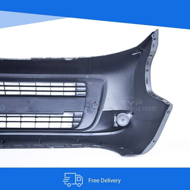Fits Fiat Fiorino 2008- Front Bumper Primed No Fog Light Holes - image 6