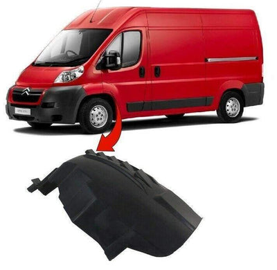 Fits Citroen Relay 2006-2014 Front Wing Arch Liner Splash Guard Left Side Complete - tradevehicleparts.co.uk