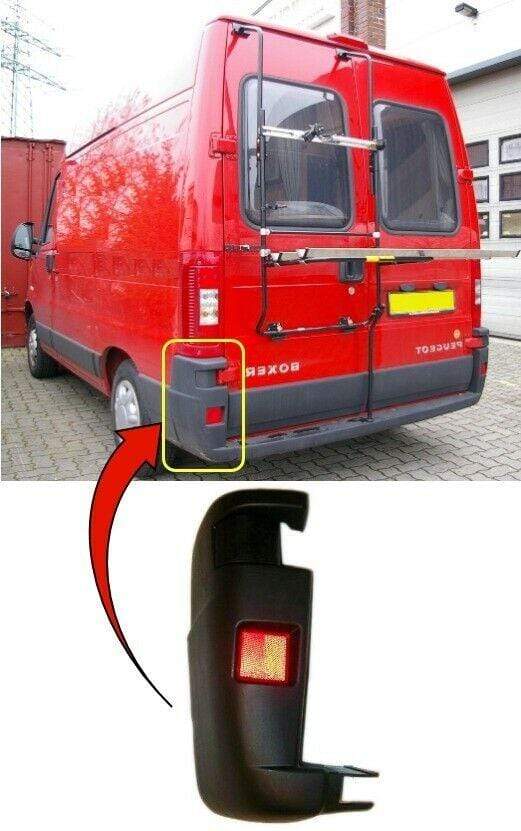 CT4035A Peugeot Boxer 2002-2006 Rear Bumper End Corner Passenger Part With Reflector