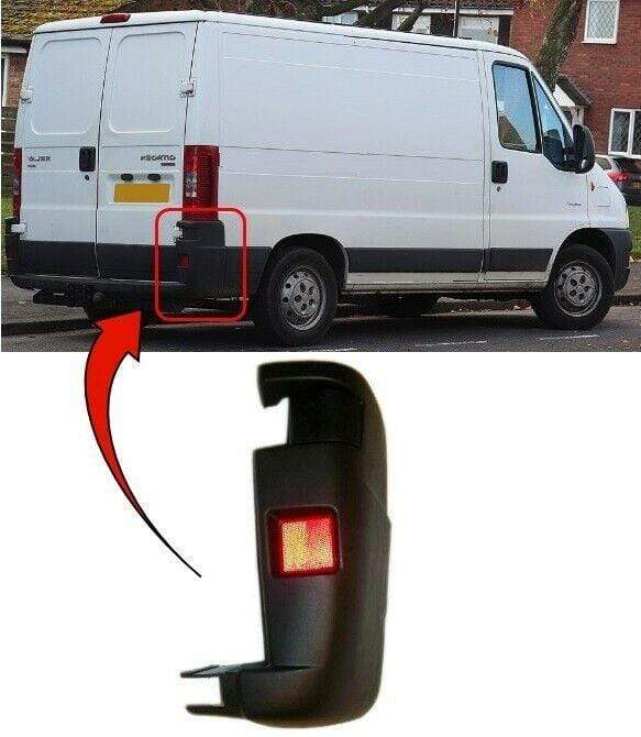 CT4036C Citroen Relay 2002-2006 Rear Bumper End Corner Driver Part With Reflector
