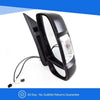Fits Peugeot Boxer 2006-2014 Door Wing Mirror Manual Black W/Indicator Driver Side thumbnail