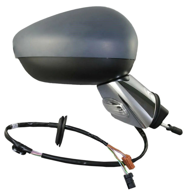 Fits Citroen C3 2010-2016 Door Wing Mirror Heated Electric Primed W/Ind Temp Sens Power Fold Chrome Base Driver Side - image 4
