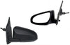 Fits Peugeot 108 2014- Door Wing Mirror Manual Black Textured Passenger Side thumbnail