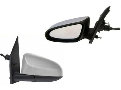 Fits Citroen C1 2014- Door Wing Mirror Manual Primed Cover Passenger Side - tradevehicleparts.co.uk