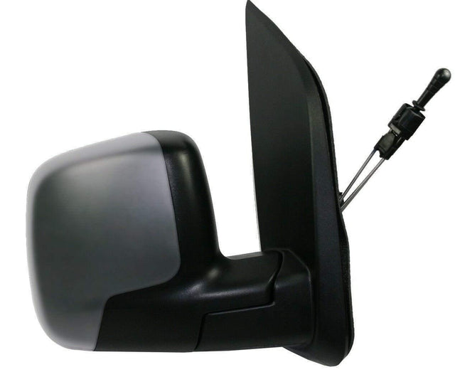 Fits Peugeot Bipper 2008- Door Wing Mirror Cable Manual Primed Cover Driver Side - image 2