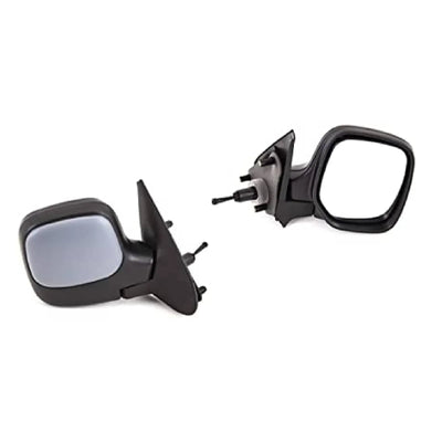 Fits Citroen Berlingo 1998-2008 Door Wing Mirror Manual Primed Driver Side - tradevehicleparts.co.uk