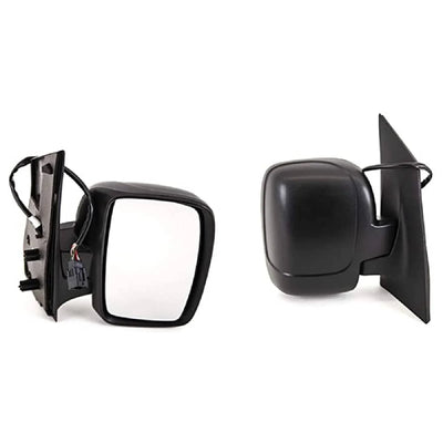 Fits Citroen Dispatch 2007-2016 Door Wing Mirror Electric Single Glass Textured Right - tradevehicleparts.co.uk