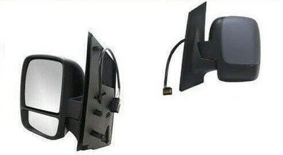 Fits Citroen Dispatch 2007-2016 Door Wing Mirror E/H Primed Twin Glass Left Side - tradevehicleparts.co.uk