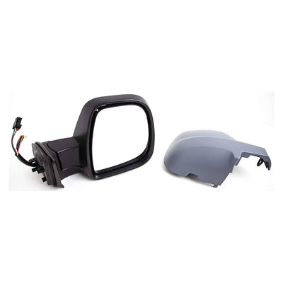 Fits Peugeot Partner 2012-2018 Mirror Electric Heated Power Fold Primed O/S - tradevehicleparts.co.uk