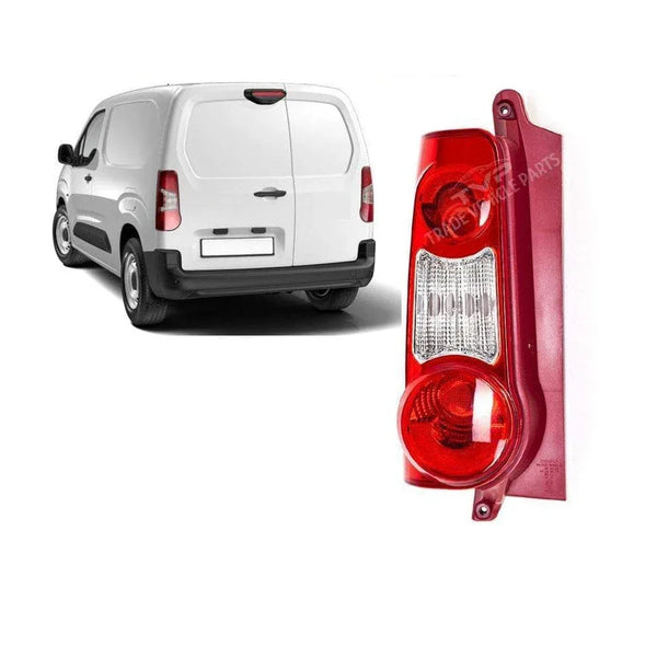 Fits Citroen Berlingo Van 2015- Rear Light Lamp Twin Door Type Passenger Side
