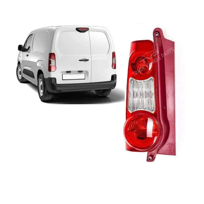 Fits Citroen Berlingo Van 2015- Rear Light Lamp Twin Door Type Passenger Side - tradevehicleparts.co.uk