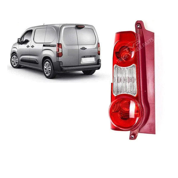 Fits Peugeot Partner 2015- Rear Light Lamp Twin Door Type Passenger Side