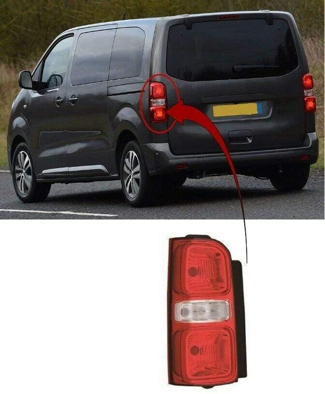 Fits Peugeot Traveller 2016- Rear Light Lamp Passenger Side - image 2
