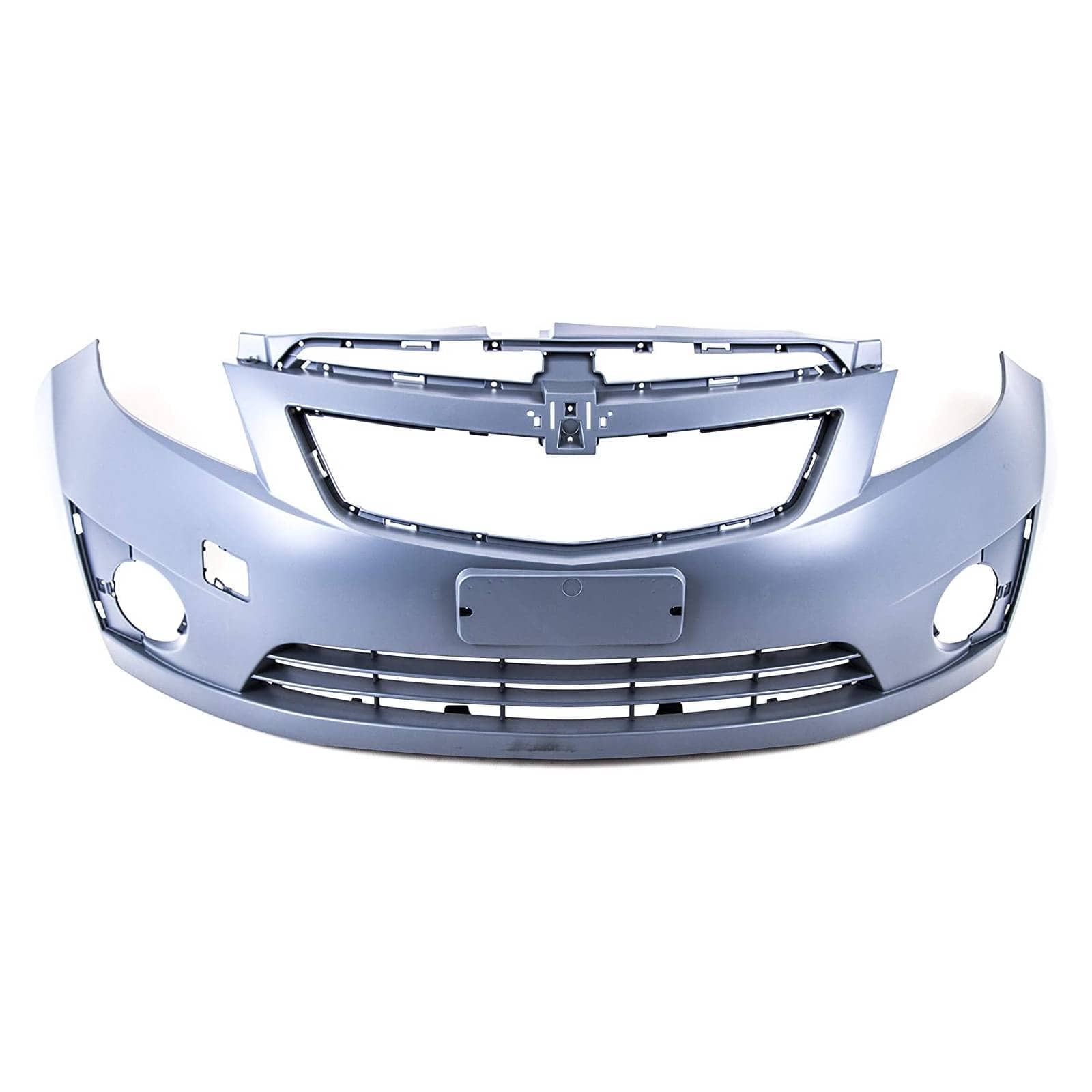 CV1003 Chevrolet Spark 2010-2012 Front Bumper Primed No Pdc Or Washer Holes