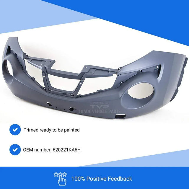 Fits Nissan Juke 2010-2014 Front Bumper Primed - image 3