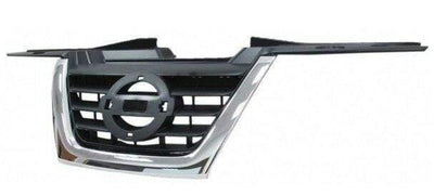 Fits Nissan Juke 2010-2014 Front Main Grille Black With Chrome Moulding  - tradevehicleparts.co.uk