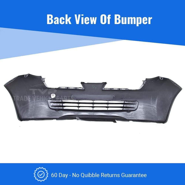 Fits Nissan Micra K12 2003-2006 Front Bumper No Fog Holes No Pdc Or Washer Holes - image 5