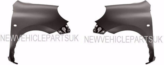Fits Nissan Micra K13 2010 2013 Front Wing Primed Pair Left & Right - image 2