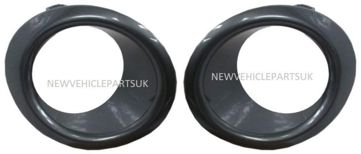 DS1265 Nissan Note 2006-2009 Front Bumper Grille Fog Surround Black Pair Left & Right