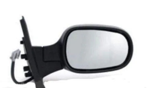 Fits Nissan Micra 2003-2010 Door Wing Mirror Electric Heated Primed-Gray Driver Side - image 2