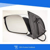Fits Nissan Navara 2006-2015 Door Wing Mirror Manual Chrome Cover Passenger Side thumbnail