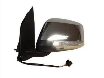 Fits Nissan Navara 2006-2015 Door Wing Mirror Electric Chrome Indicator N/S - tradevehicleparts.co.uk