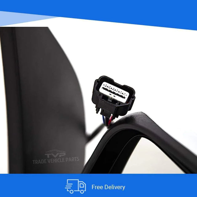 Fits Nissan Navara 2006-2015 Door Wing Mirror Electric Chromed Driver Side - image 6