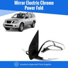 Fits Nissan Pathfinder 2006-2014 Door Wing Mirror Electric Chrome Power Fold Without Puddle Light Left thumbnail