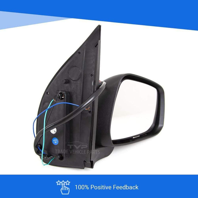 Fits Nissan Navara 2006-2015 Door Wing Mirror Electric Chromed Power Fold Right - image 4