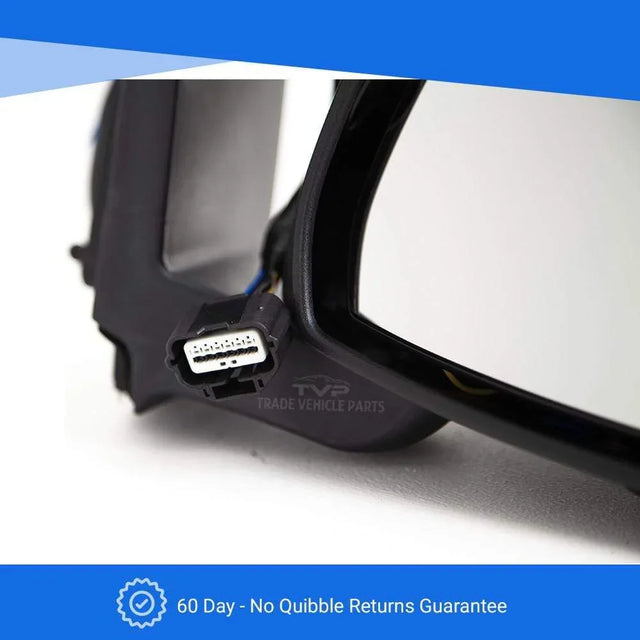 Fits Nissan Navara 2006-2015 Door Wing Mirror Electric Primed Power Fold Right - image 9