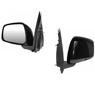Fits Nissan Navara 2006-2015 Door Wing Mirror Electric Black Passenger Side - tradevehicleparts.co.uk