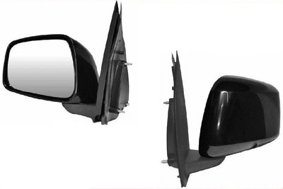 Fits Nissan Pathfinder 2005-2014 Door Wing Mirror Electric Black Passenger Side - tradevehicleparts.co.uk